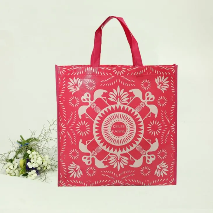 Laminated 100g Non Woven Tote Shopping Bag
